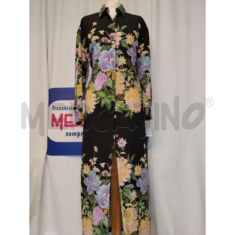 VESTITO DONNA  ZARA NERO A FANTASIA | Mercatino dell'Usato Catania stazione centrale 1