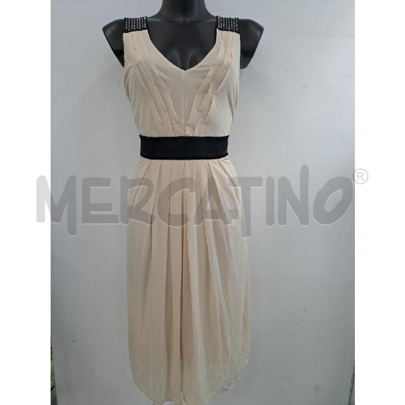 ABITO DONNA INTREND BEIGE NERO SCOLLO V PIETRE | Mercatino dell'Usato Catanzaro 1