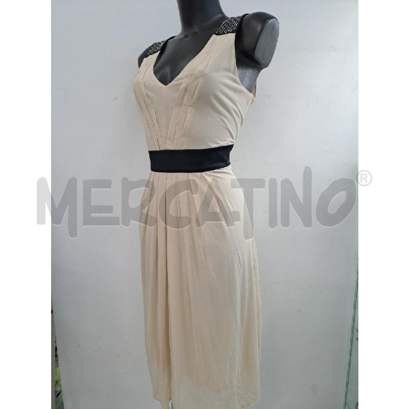 ABITO DONNA INTREND BEIGE NERO SCOLLO V PIETRE | Mercatino dell'Usato Catanzaro 2