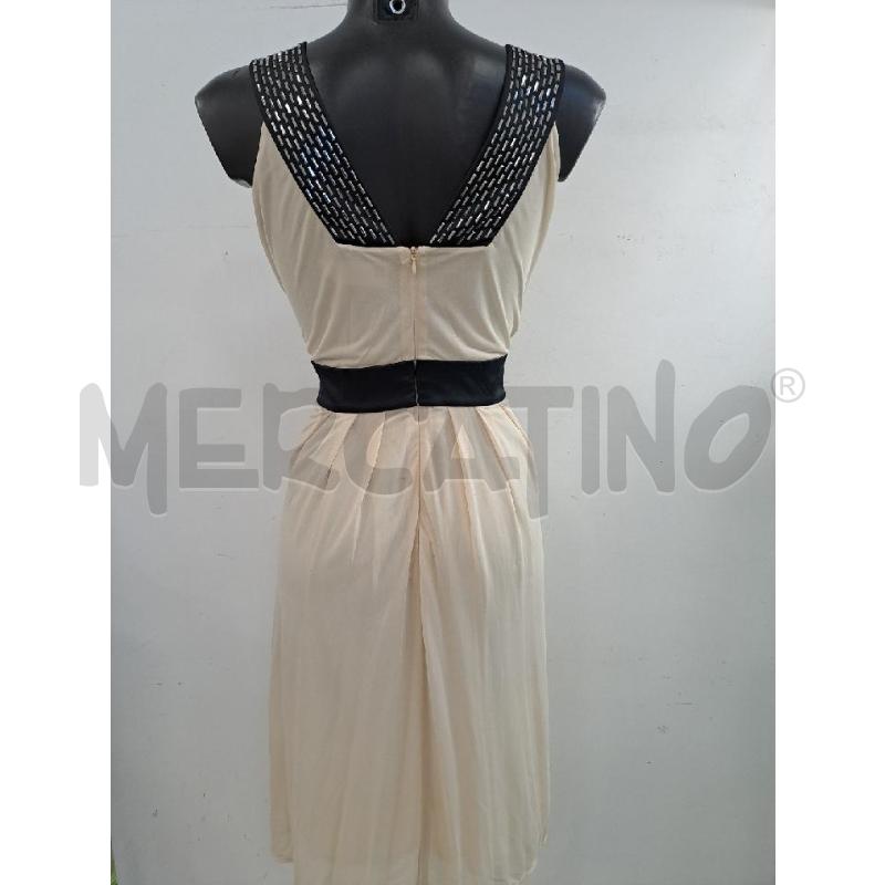 ABITO DONNA INTREND BEIGE NERO SCOLLO V PIETRE | Mercatino dell'Usato Catanzaro 3