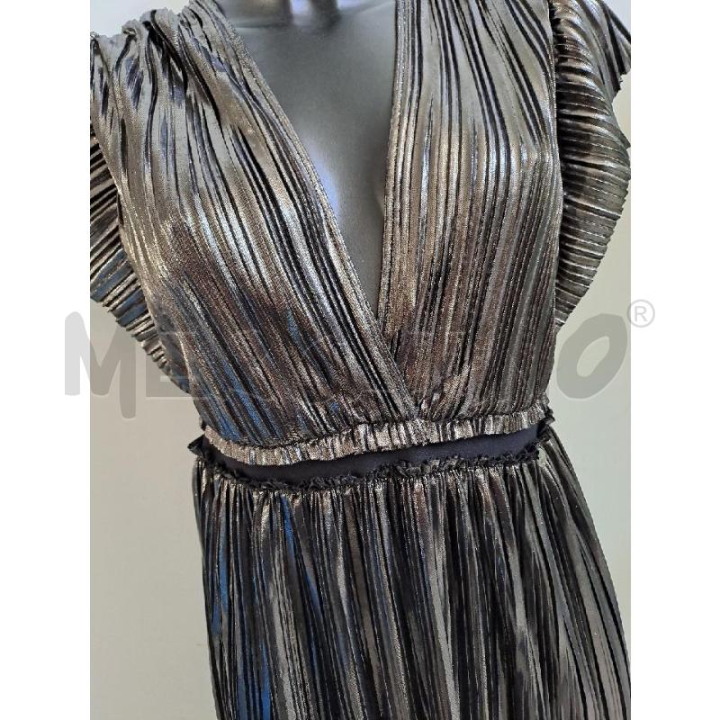 ABITO DONNA LIU JO GRIGIO LUREX PLISETTATATO NUOVO | Mercatino dell'Usato Catanzaro 2