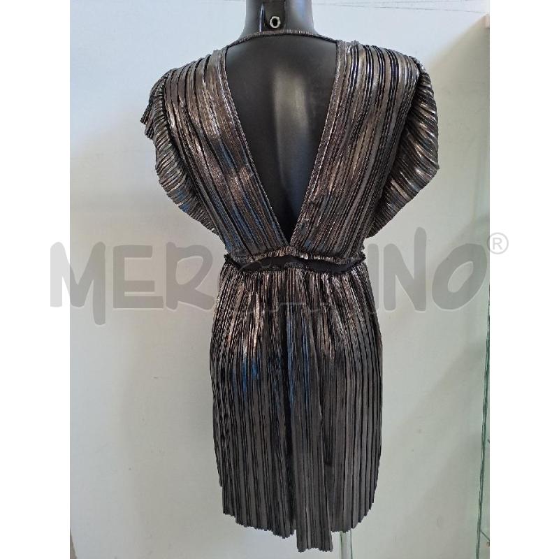 ABITO DONNA LIU JO GRIGIO LUREX PLISETTATATO NUOVO | Mercatino dell'Usato Catanzaro 3