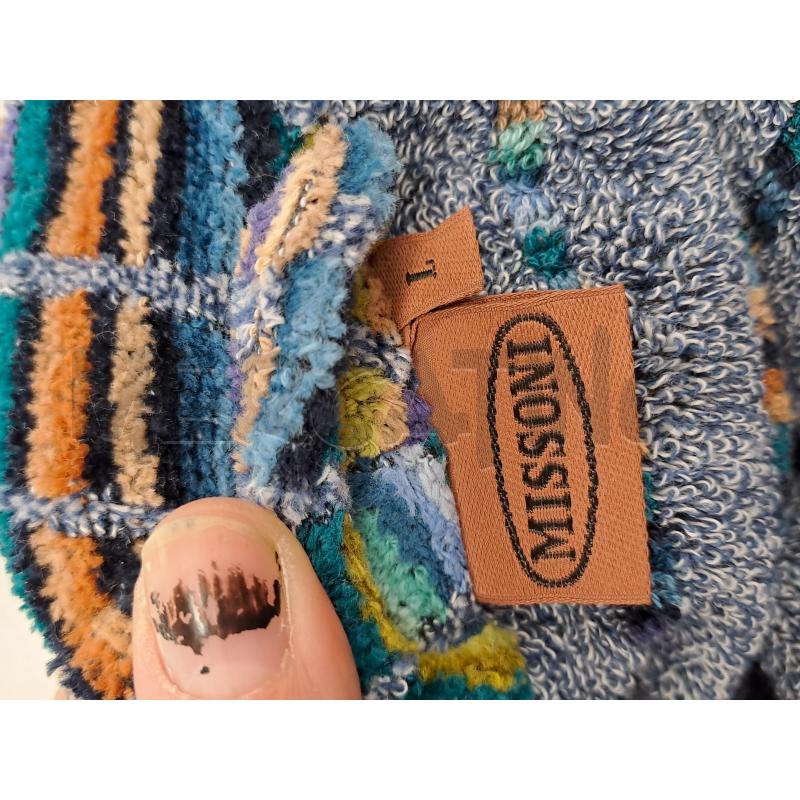 ACCAPPATOIO MISSONI BLU MARRONE | Mercatino dell'Usato Catanzaro 3