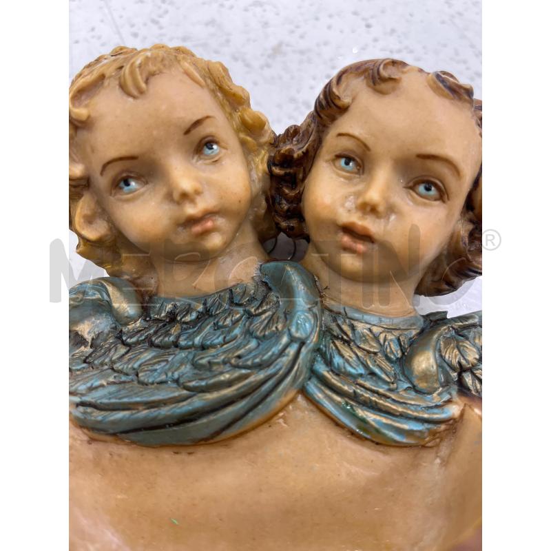ACQUASANTIERA CON DUE ANGIOLETTI N.965  | Mercatino dell'Usato Catanzaro 4