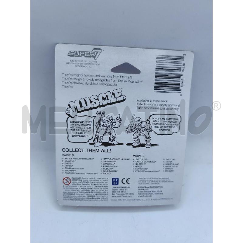 ACTION FIGURE MASTERS OF THE UNIVERSE MUSCLE 3 PZ | Mercatino dell'Usato Catanzaro 2