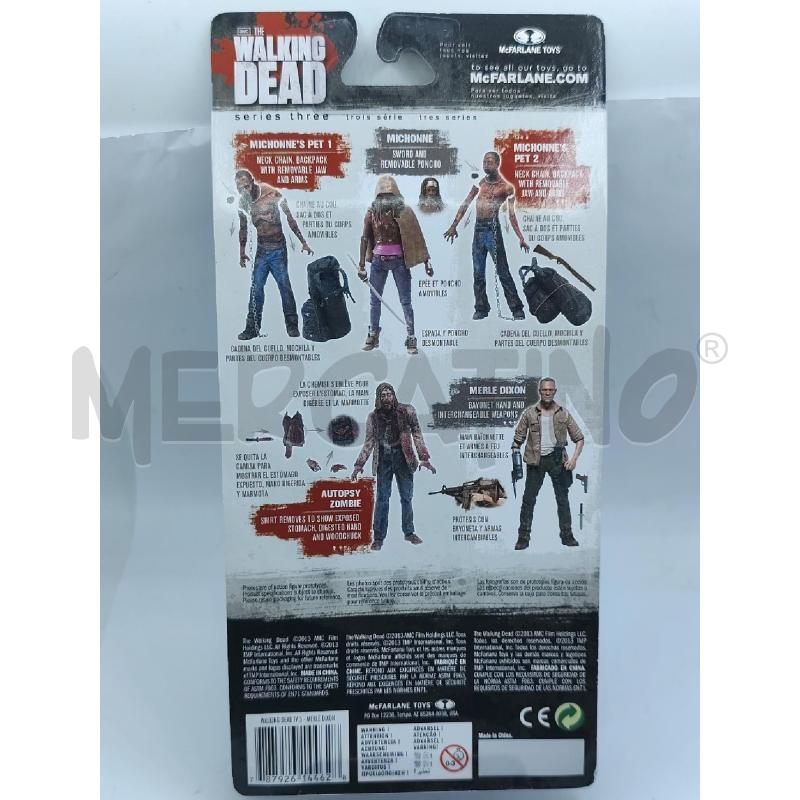 ACTION FIGURE THE WALKING DEAD MERLE DIXON MCFARLANE TOYS | Mercatino dell'Usato Catanzaro 2