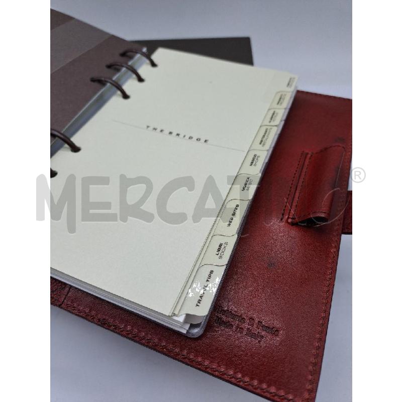 AGENDA THE BRIDGE ROSSO LOGO | Mercatino dell'Usato Catanzaro 3