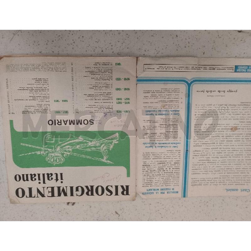 ALBUM PANINI RISORGIMENTO COMPLETO  | Mercatino dell'Usato Catanzaro 2