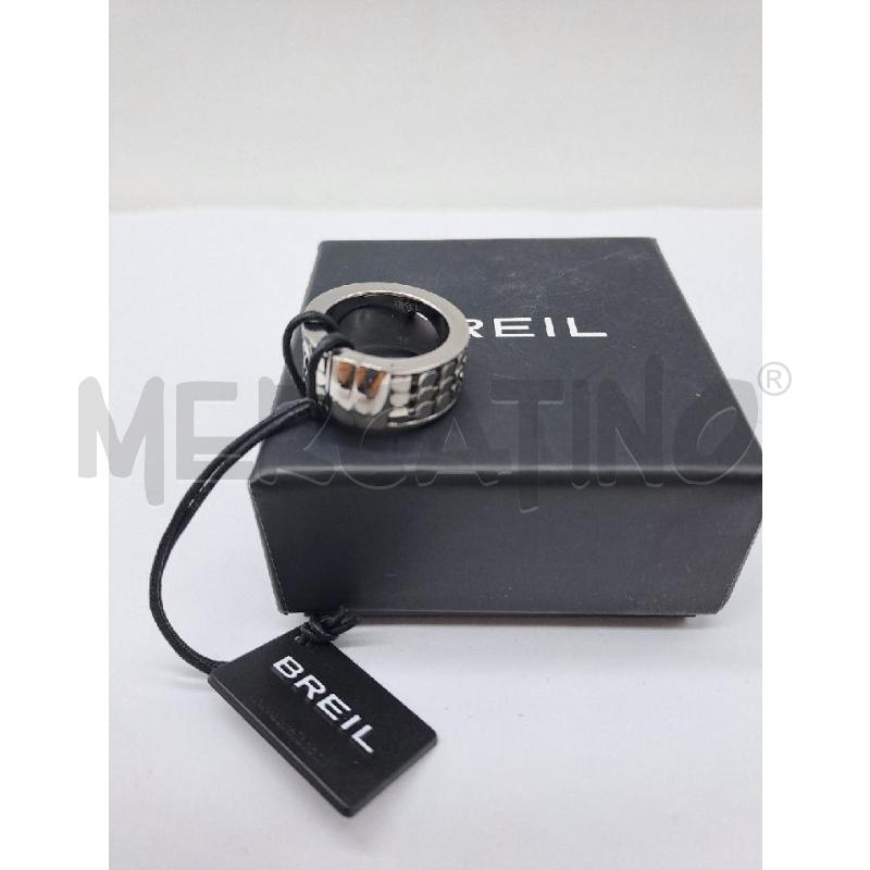 ANELLO DONNA BREIL ACCIAIO FASCIA LARGA | Mercatino dell'Usato Catanzaro 1