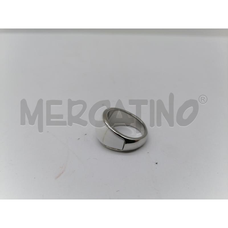 ANELLO DONNA FOSSIL PIETRA BIANCA  | Mercatino dell'Usato Catanzaro 2