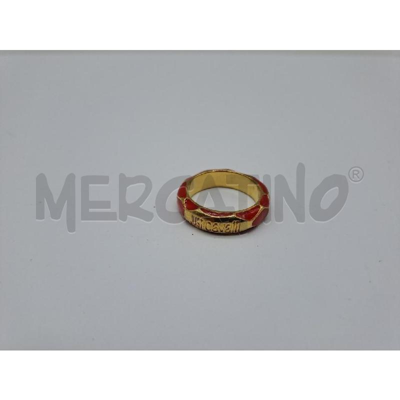 ANELLO DONNA JUST CAVALLI ROSSO DORATO  | Mercatino dell'Usato Catanzaro 1