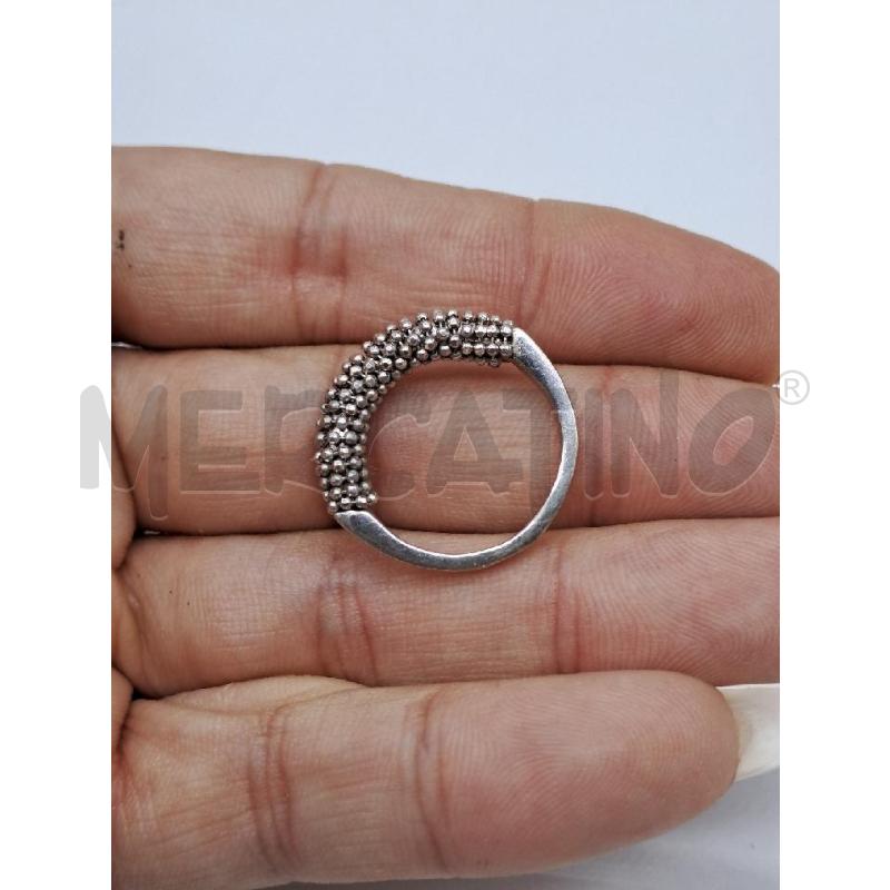 ANELLO DONNA METALLO PREZIOSO LAVORAZIONE FILAGRANA SARDA | Mercatino dell'Usato Catanzaro 2