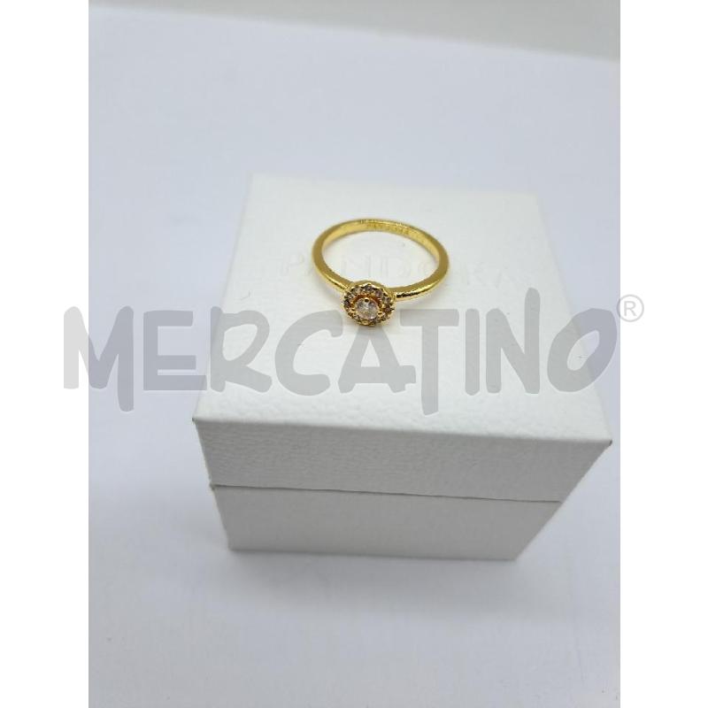 ANELLO DONNA PANDORA PUNTO LUCE SCINTILLANTE DORATO | Mercatino dell'Usato Catanzaro 2