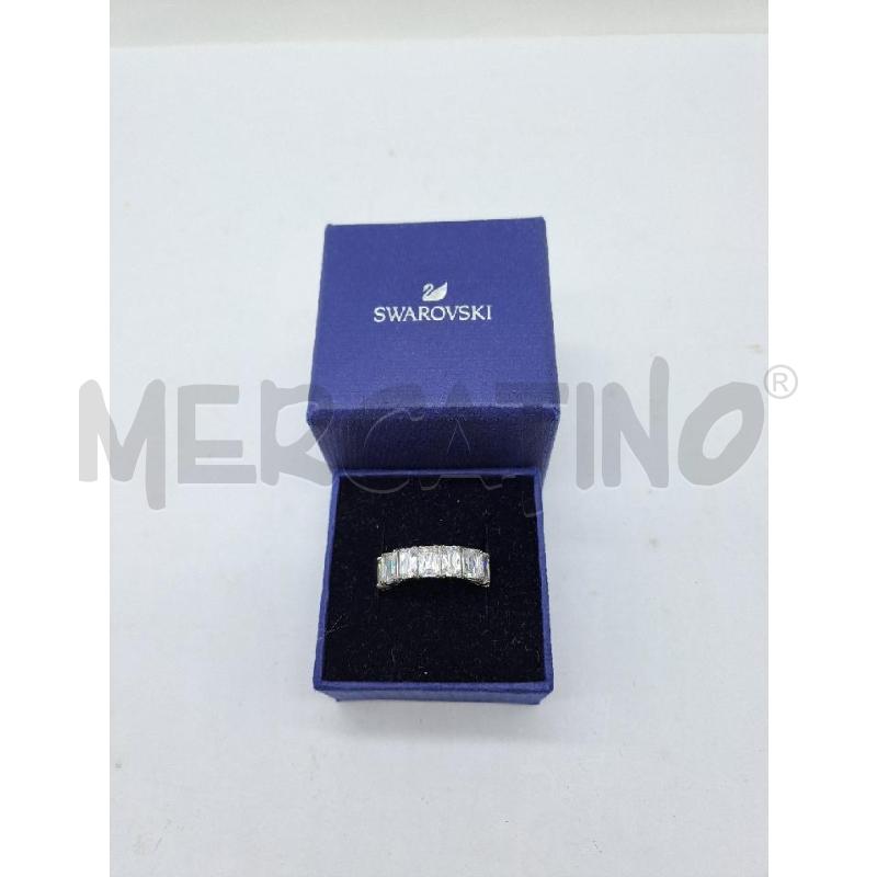 ANELLO DONNA SWAROVSKI BAGUETTE  | Mercatino dell'Usato Catanzaro 1
