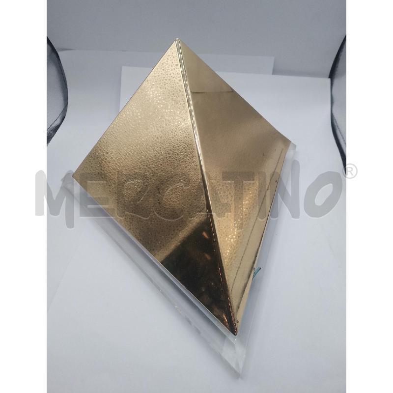 APPLIQUE ACRILICO METALLO DORATO ANNI 70  | Mercatino dell'Usato Catanzaro 1