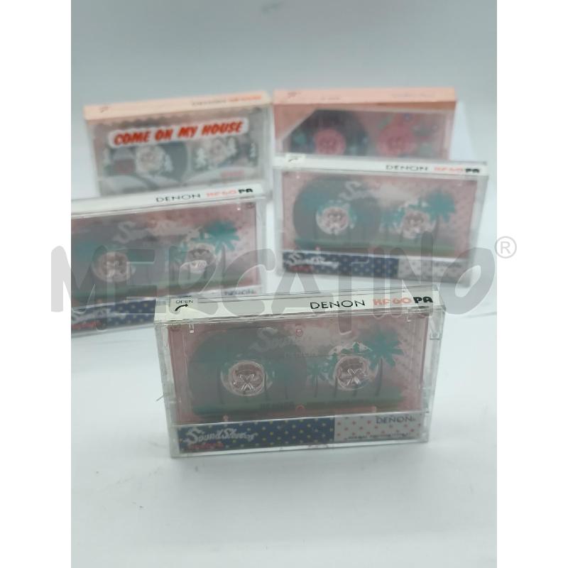 AUDIOCASSETTE VERGINI DENON  SOUND SKETCH SPANKING NEW COME ON MY HOUSE PZ 5 | Mercatino dell'Usato Catanzaro 1