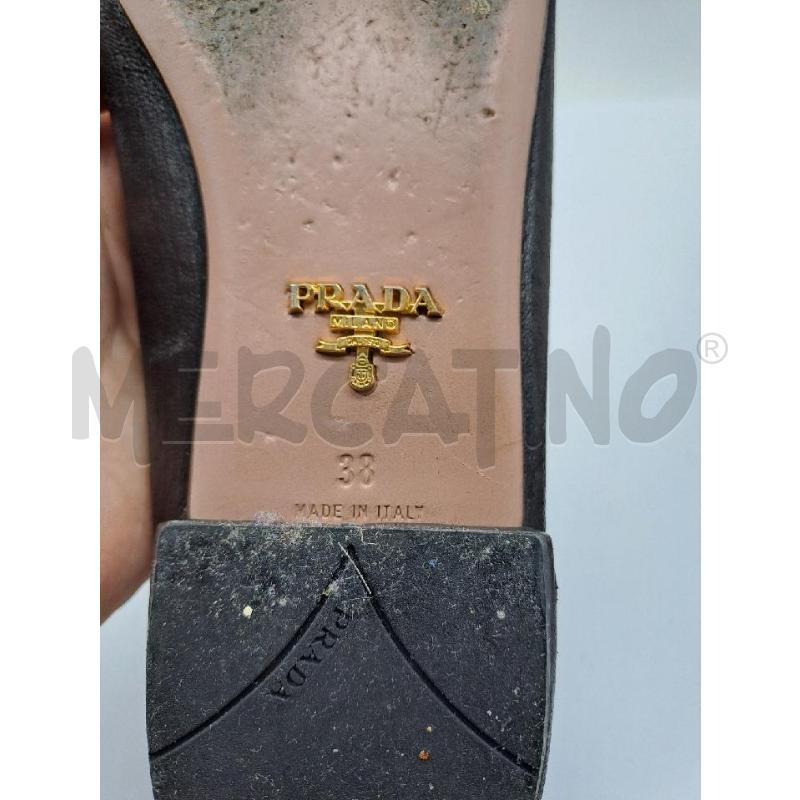 BALLERINA PRADA MARRONE SCURO  | Mercatino dell'Usato Catanzaro 4