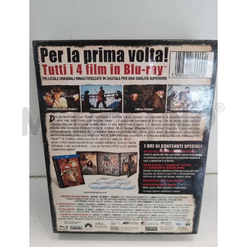 BLURAY COFANETTO INDIANA JONES SIGILLATO | Mercatino dell'Usato Catanzaro 2