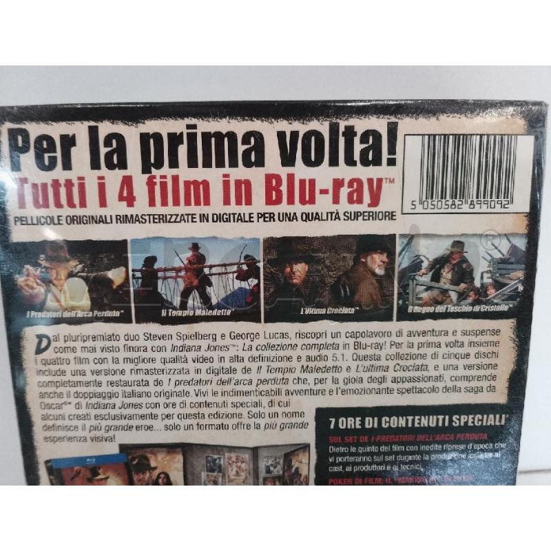 BLURAY COFANETTO INDIANA JONES SIGILLATO | Mercatino dell'Usato Catanzaro 3
