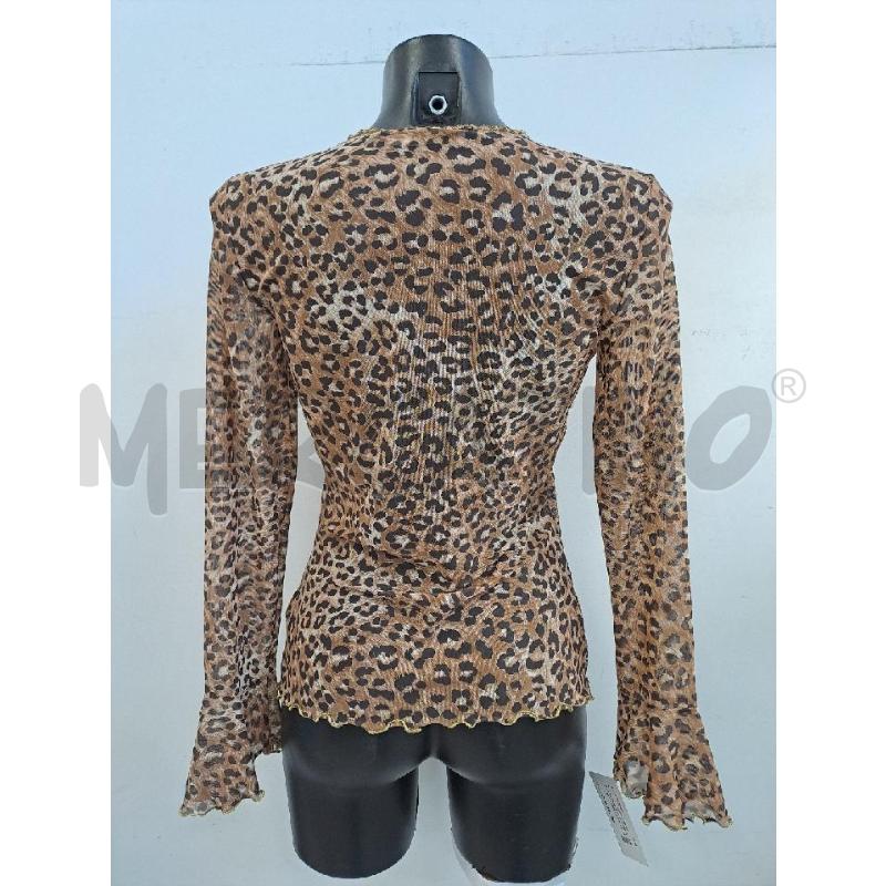 BLUSA DONNA BLUMARINE VELATO MACULATO LOGO STRASS | Mercatino dell'Usato Catanzaro 3