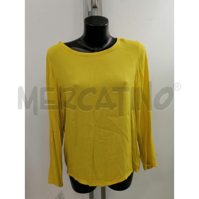 BLUSA DONNA DIXIE GIALLO SCOLLO RETRO | Mercatino dell'Usato Catanzaro 1