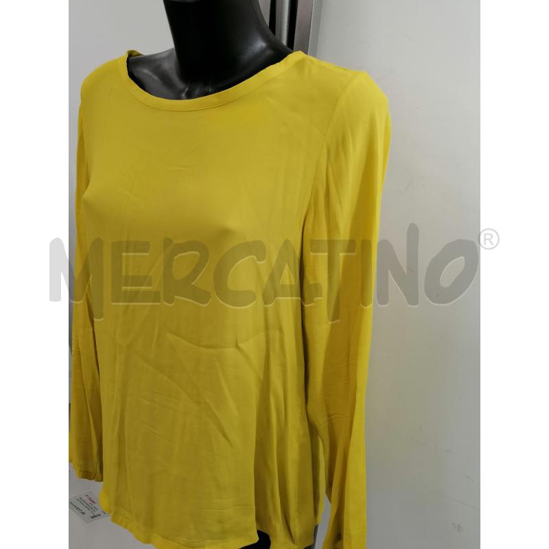 BLUSA DONNA DIXIE GIALLO SCOLLO RETRO | Mercatino dell'Usato Catanzaro 2