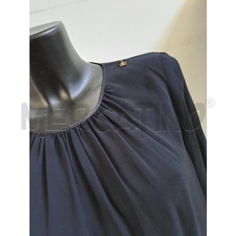 BLUSA DONNA ELISABETTA FRANCHI NERO VELATO  | Mercatino dell'Usato Catanzaro 2