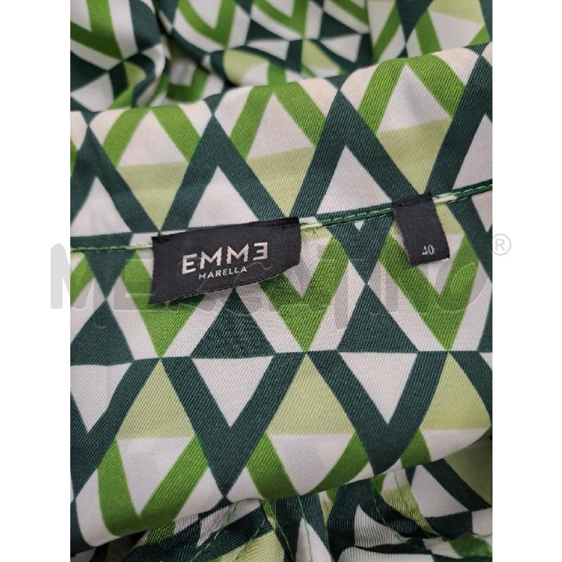 BLUSA DONNA EMME AMRELLA TRIANGOLI VERDE  | Mercatino dell'Usato Catanzaro 3