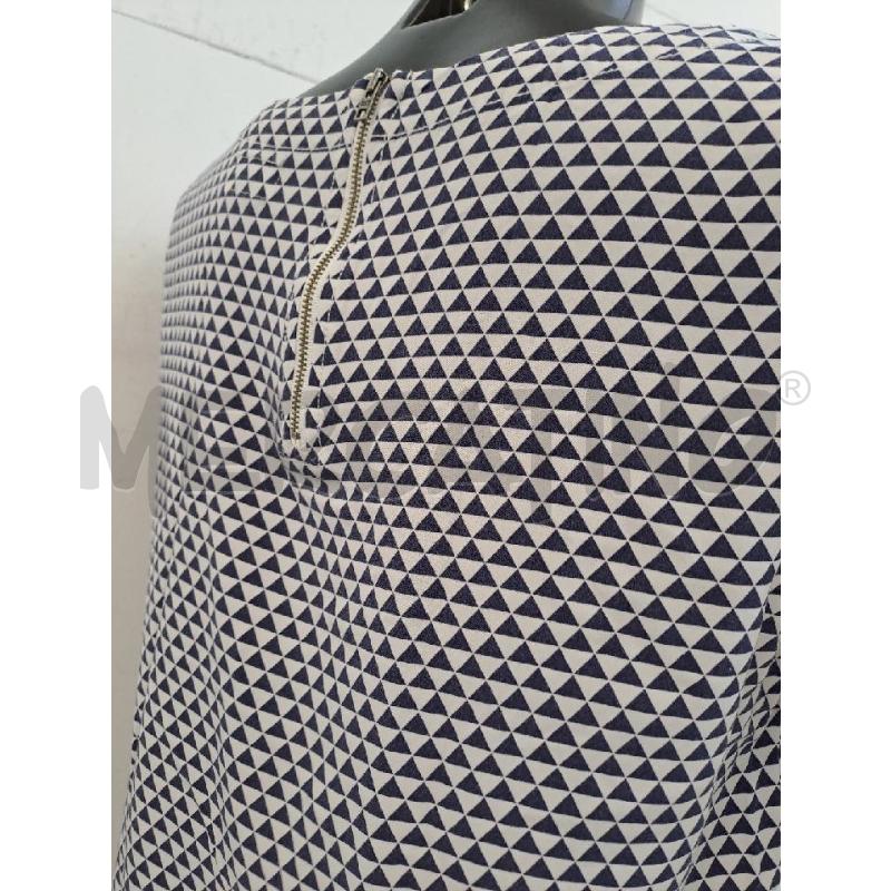 BLUSA DONNA TOMMY HILFIGER BLU BIANCO  | Mercatino dell'Usato Catanzaro 3
