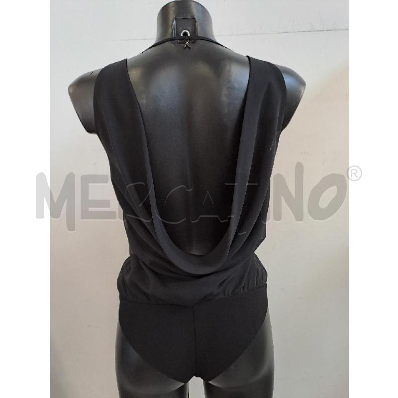 BODY DONNA PATRIZIA PEPE NERO PAILLETTES RAMATO | Mercatino dell'Usato Catanzaro 4