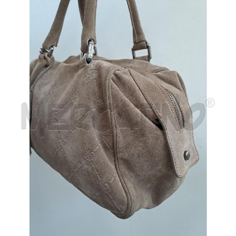 BORSA DONNA BLUMARINE BEIGE SCAMOSCIATA  | Mercatino dell'Usato Catanzaro 3