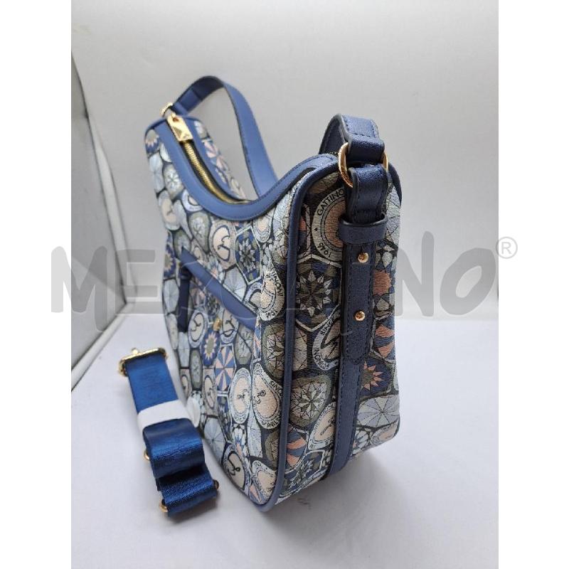 BORSA DONNA GATTINONI BLU  | Mercatino dell'Usato Catanzaro 3