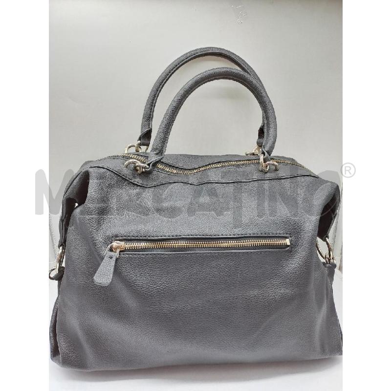 BORSA DONNA GUESS NERO MARTELLATA SATCHEL  | Mercatino dell'Usato Catanzaro 2