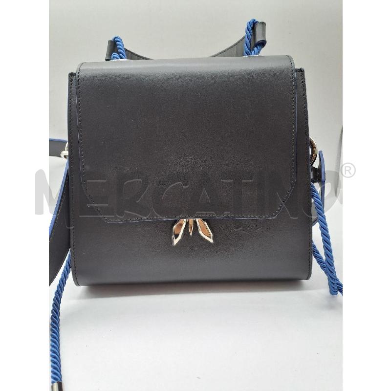 BORSA DONNA PATRIZIA PEPE SLEEPY FLY BAG BLU NOTTE | Mercatino dell'Usato Catanzaro 2