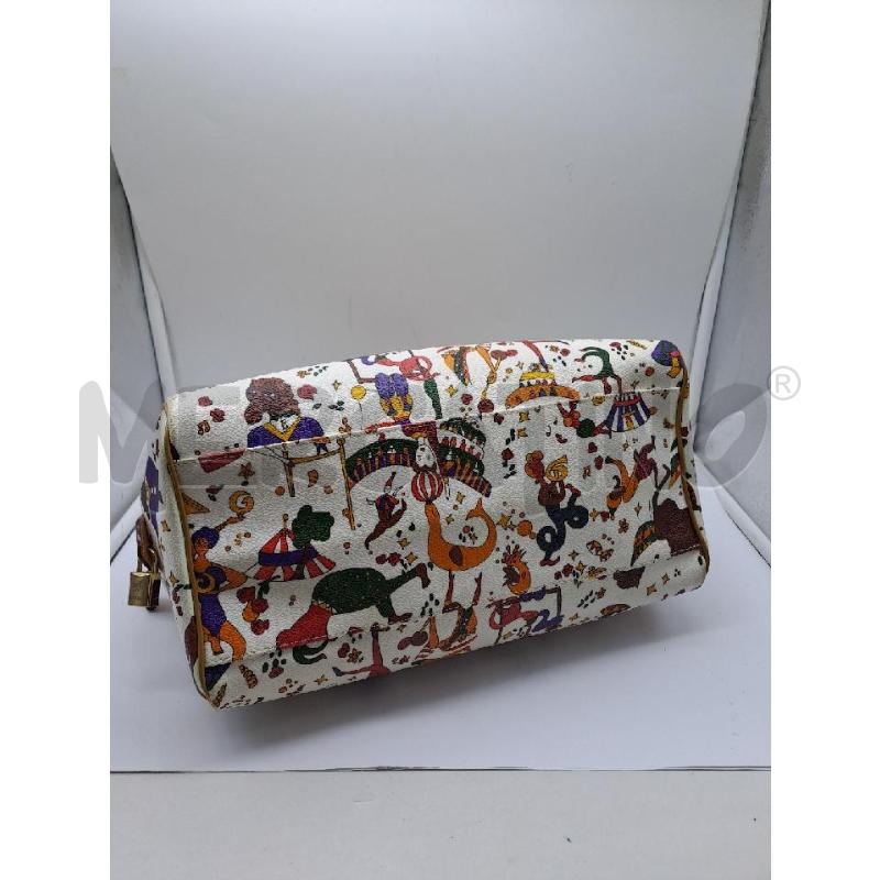 BORSA DONNA PIERO GUIDI BAULETTO BIANCO CIRCUS | Mercatino dell'Usato Catanzaro 2