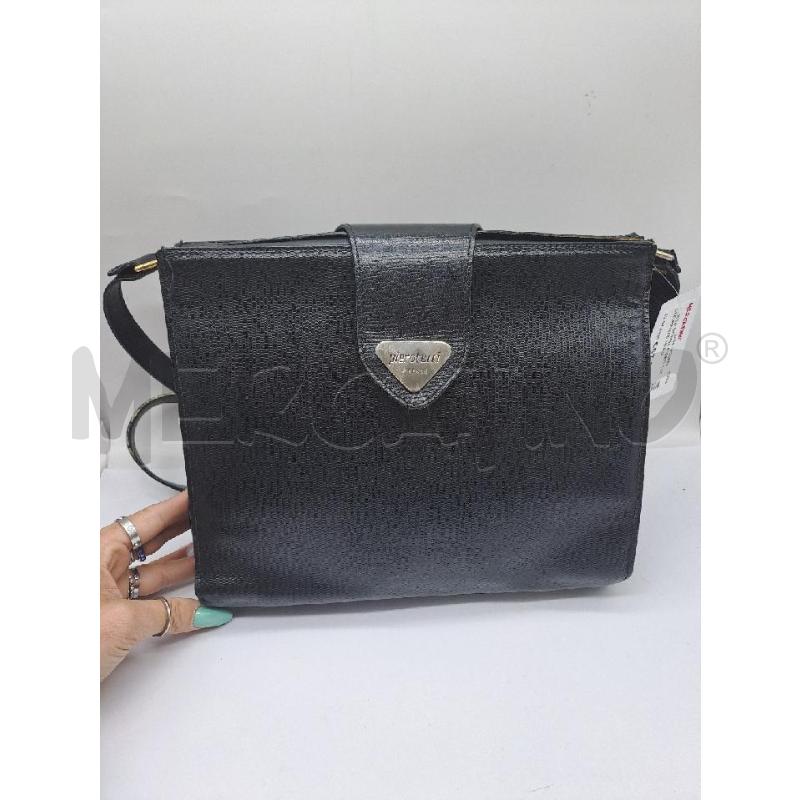 BORSA DONNA PIERO TUCCI FIRENZE NERO VERA PELLE  | Mercatino dell'Usato Catanzaro 1