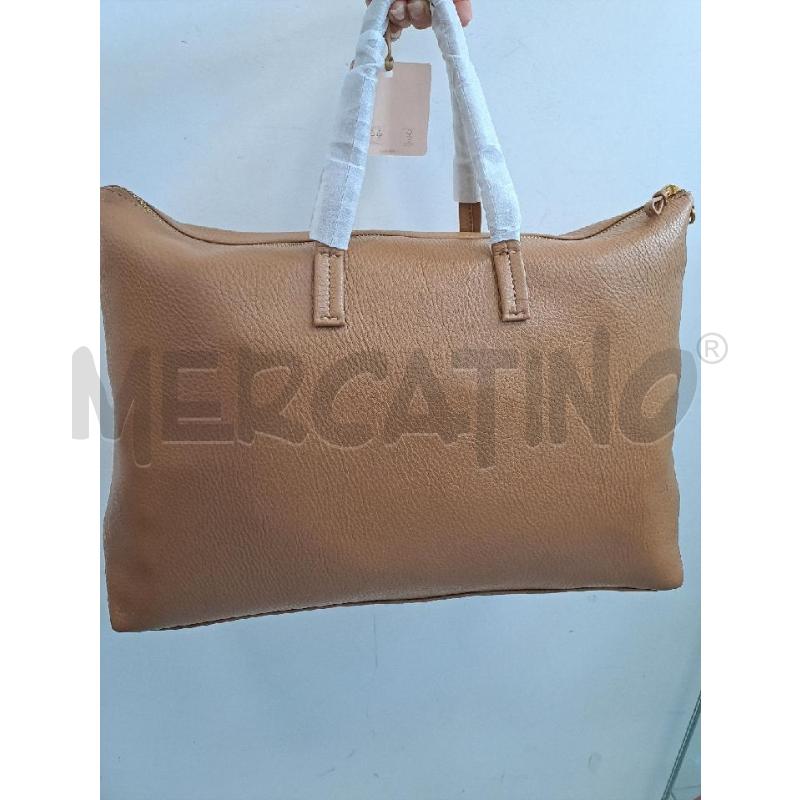 BORSA DONNA TAMILA CAMMELLO DOPPIO MANICO | Mercatino dell'Usato Catanzaro 2