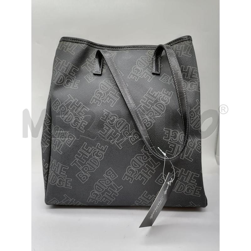 BORSA DONNA THE BRIDGE NERO LOGATA | Mercatino dell'Usato Catanzaro 1