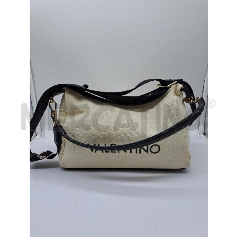 BORSA DONNA VALENTINO PANNA NERO  | Mercatino dell'Usato Catanzaro 1