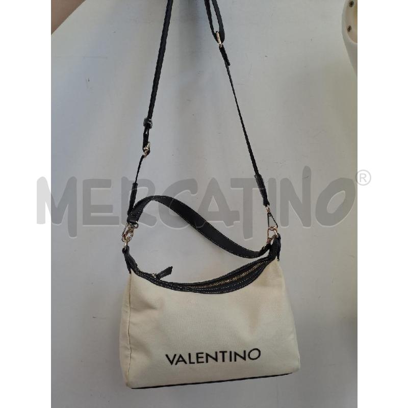BORSA DONNA VALENTINO PANNA NERO  | Mercatino dell'Usato Catanzaro 5