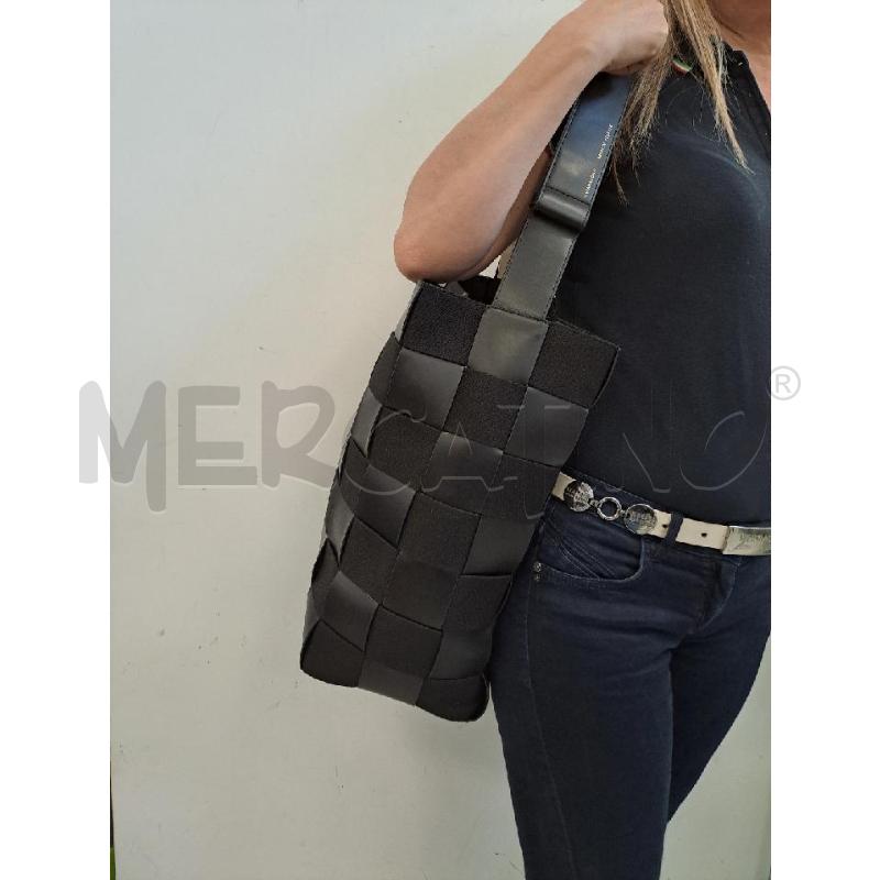 BORSA PELLE LIVIANA CONTI MAXI BORSA INTRECCIO | Mercatino dell'Usato Catanzaro 4