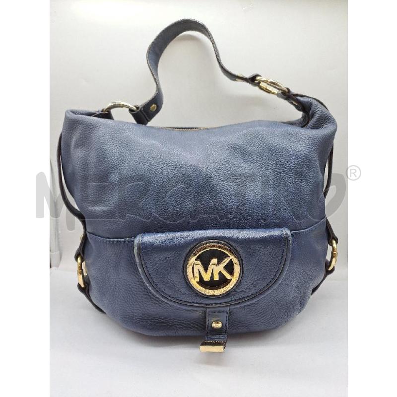 BORSA PELLE MICHAEL KORS BLU  | Mercatino dell'Usato Catanzaro 1