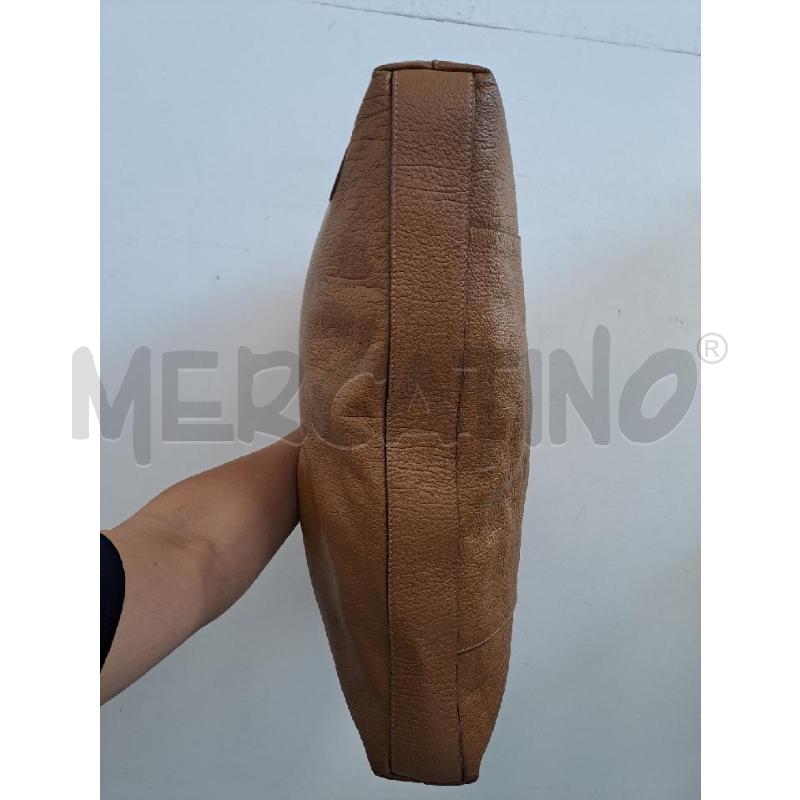 BORSA PELLE YNOT CAMMELLO DOPPIO MANICO | Mercatino dell'Usato Catanzaro 4