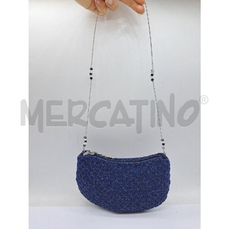 BORSETTA DONNA CARDONE BLU  | Mercatino dell'Usato Catanzaro 1