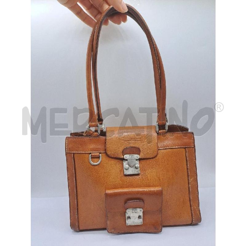 BORSETTA PELLE DOONEY E BOURKE DOPPIO MANICO  | Mercatino dell'Usato Catanzaro 1