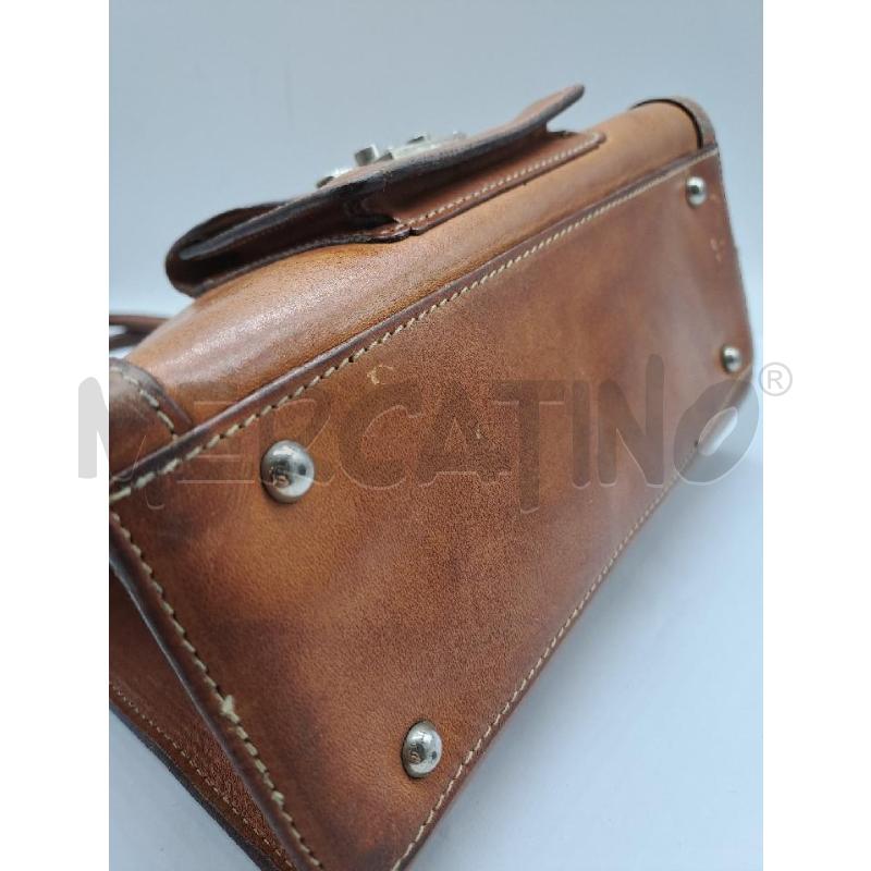 BORSETTA PELLE DOONEY E BOURKE DOPPIO MANICO  | Mercatino dell'Usato Catanzaro 4