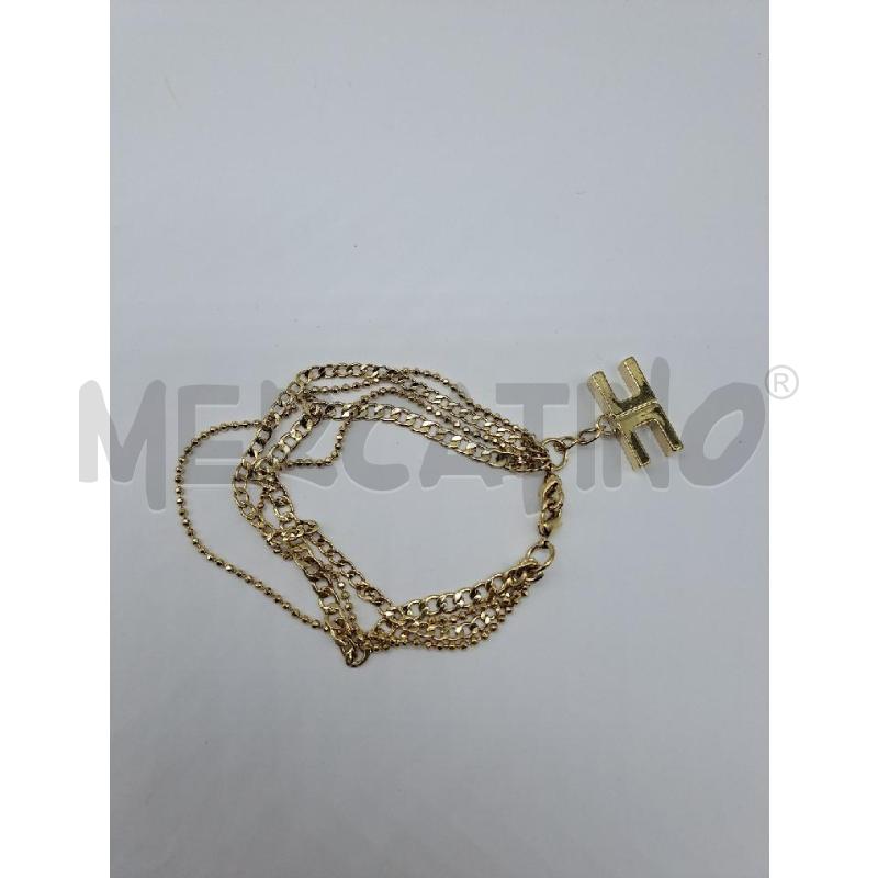 BRACCIALE ELISABETTA FRANCHI CATENE DORATE | Mercatino dell'Usato Catanzaro 1