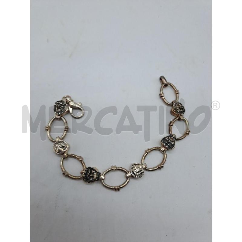BRACCIALE GERARDO SACCO MASCHERE E MONETE | Mercatino dell'Usato Catanzaro 1