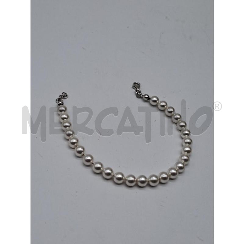 BRACCIALE METALLO PREZIOSO PERLINE | Mercatino dell'Usato Catanzaro 1