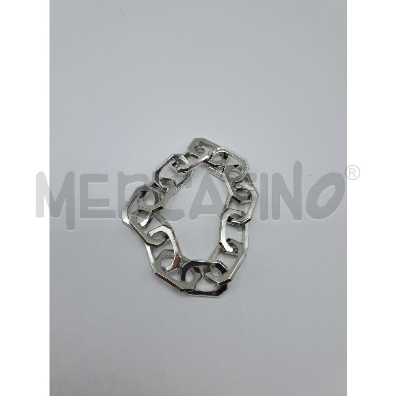 BRACCIALE PD PAOLA ARGENTATA CATENA  | Mercatino dell'Usato Catanzaro 1